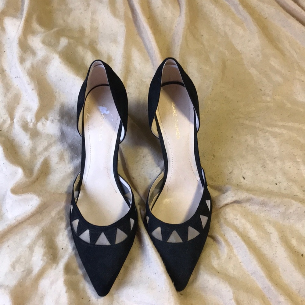 Black high heels